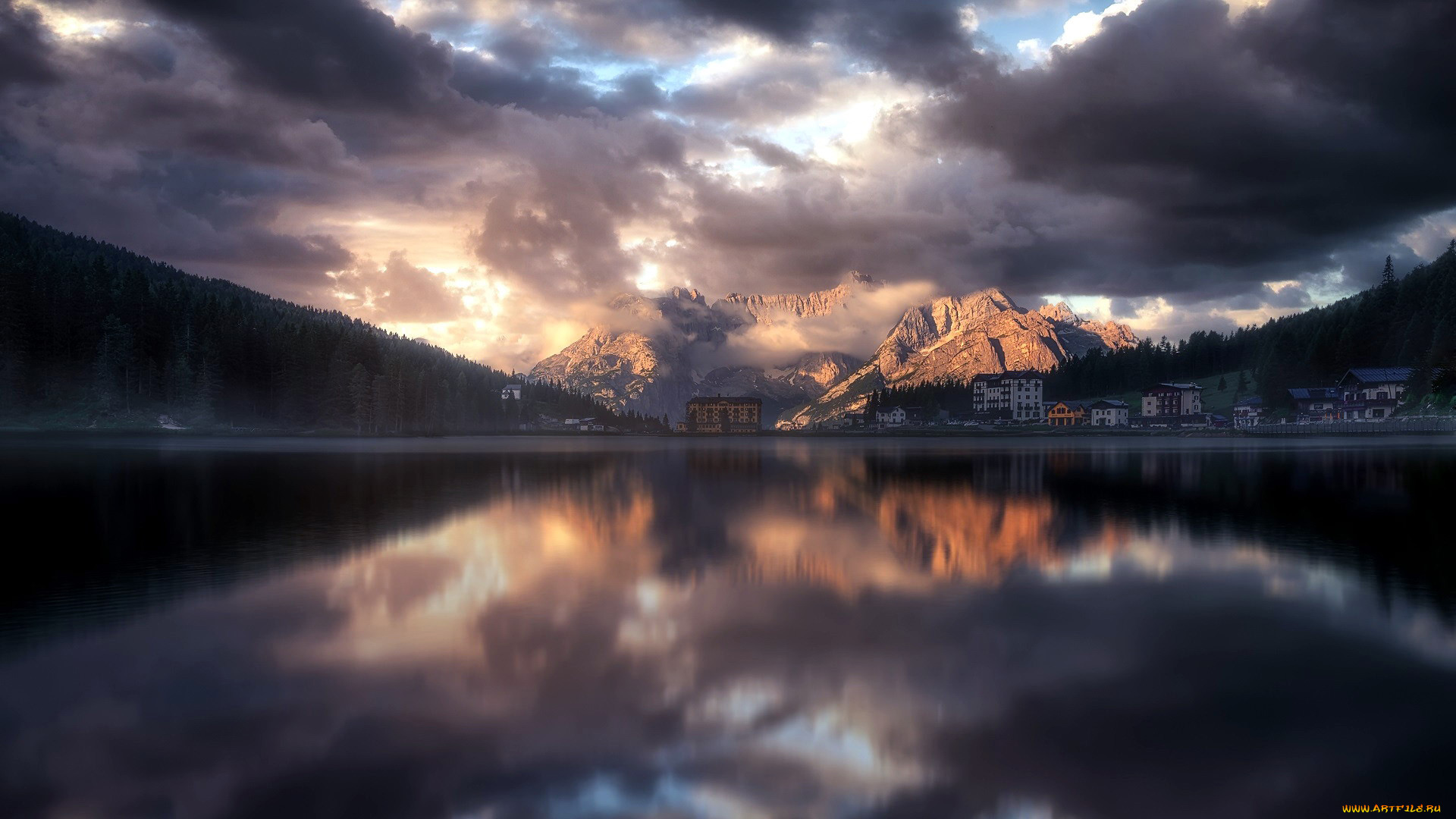 misurina lake, , - ,  , misurina, lake